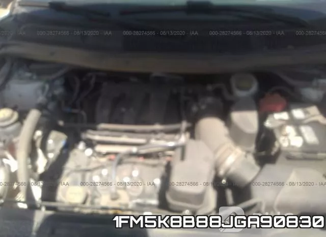 1FM5K8B88JGA90830 фото 2