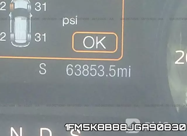 1FM5K8B88JGA90830 фото 8