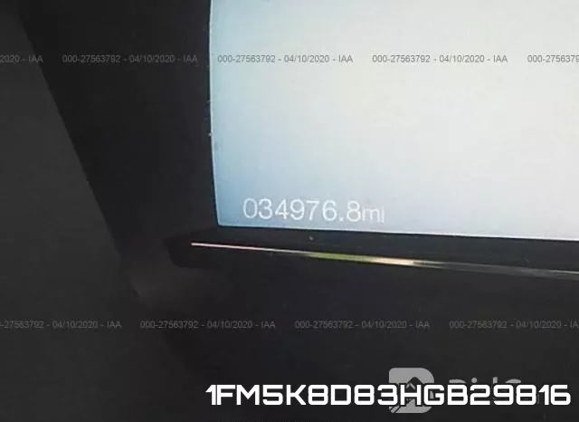 1FM5K8D83HGB29816 фото 8