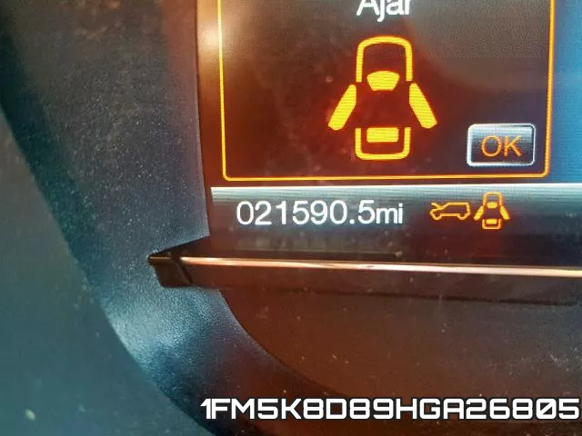 1FM5K8D89HGA26805 фото 9