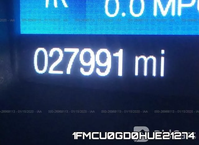 1FMCU0GD0HUE21274 фото 8