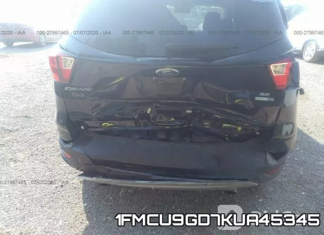 1FMCU9GD7KUA45345 фото 7