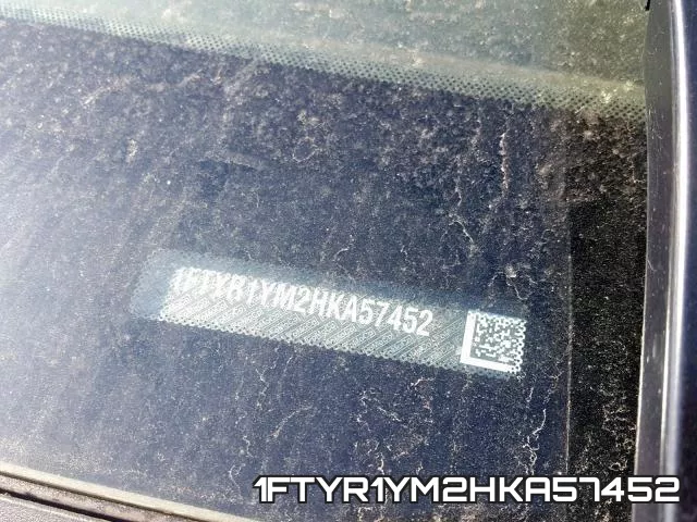 1FTYR1YM2HKA57452 фото 2