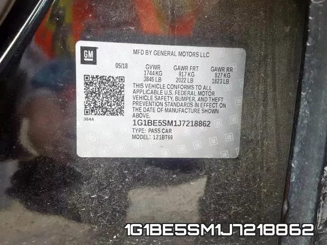 1G1BE5SM1J7218862 фото 2