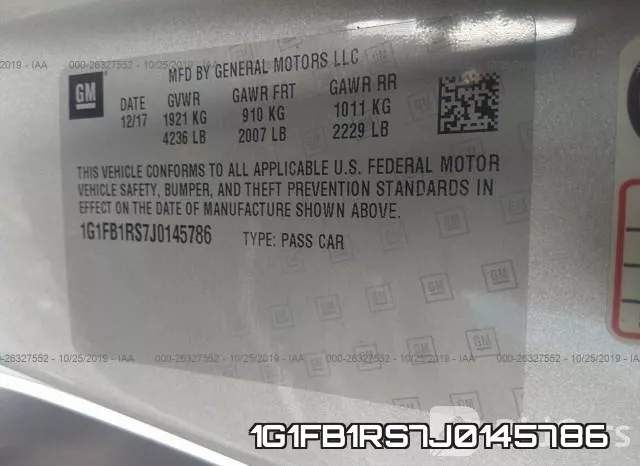 1G1FB1RS7J0145786 фото 10