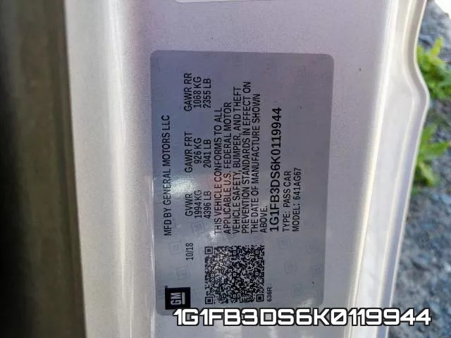 1G1FB3DS6K0119944 фото 2