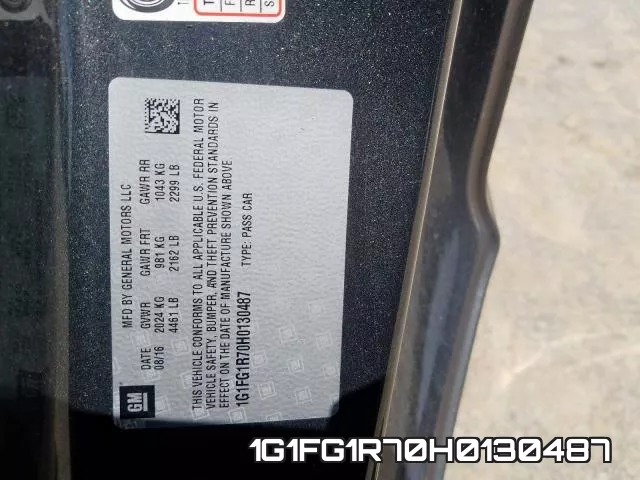 1G1FG1R70H0130487 фото 2