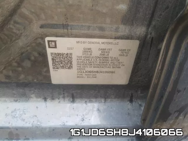 1G1JD6SH8J4106066 фото 2