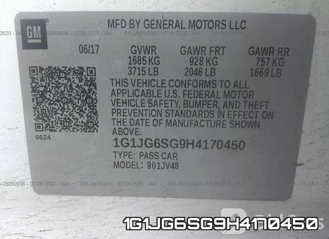 1G1JG6SG9H4170450 фото 10