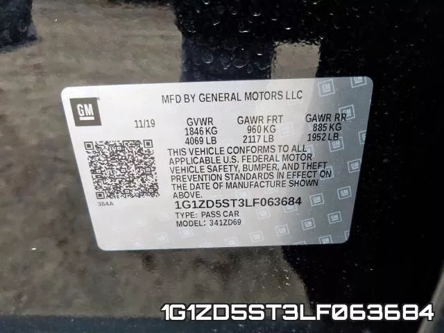 1G1ZD5ST3LF063684 фото 2