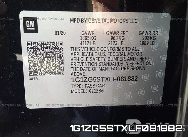 1G1ZG5STXLF081882 фото 10