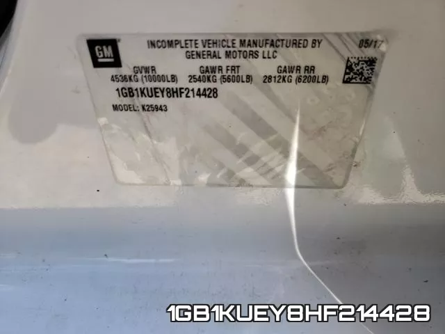 1GB1KUEY8HF214428 фото 2
