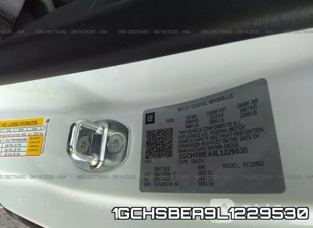 1GCHSBEA9L1229530 фото 10
