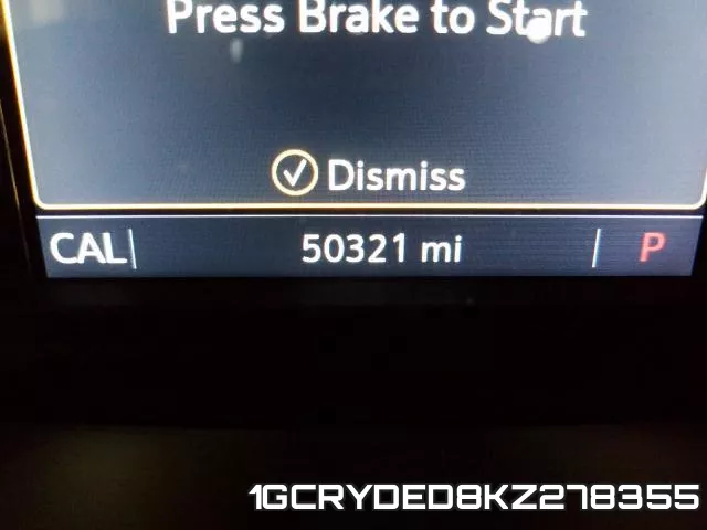 1GCRYDED8KZ278355 фото 9