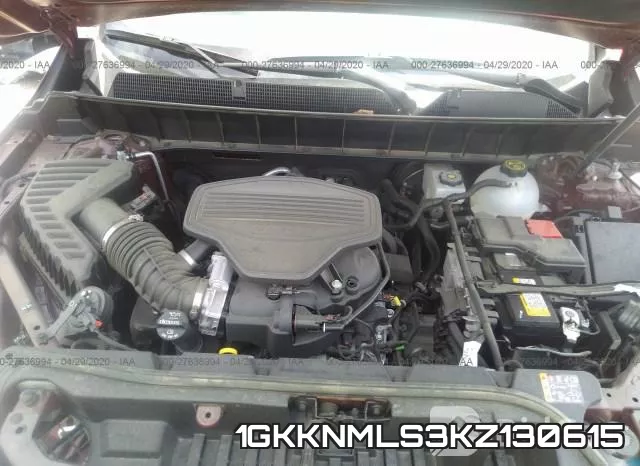 1GKKNMLS3KZ130615 фото 2