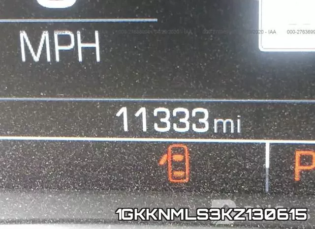 1GKKNMLS3KZ130615 фото 8
