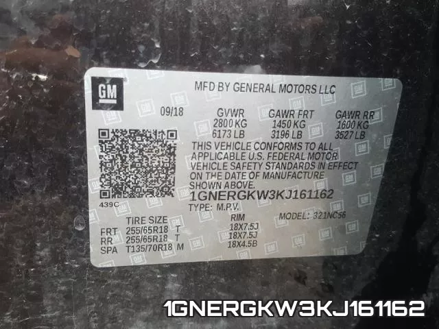 1GNERGKW3KJ161162 фото 2