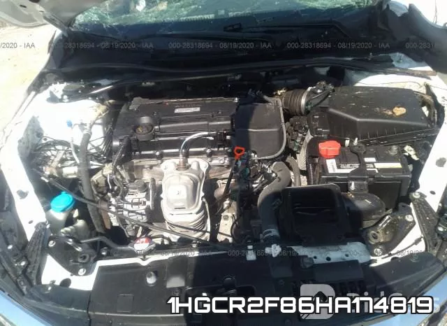 1HGCR2F86HA174819 фото 2