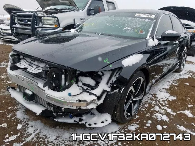 1HGCV1F32KA072743 фото 3