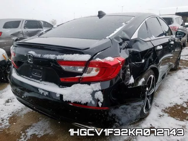 1HGCV1F32KA072743 фото 5