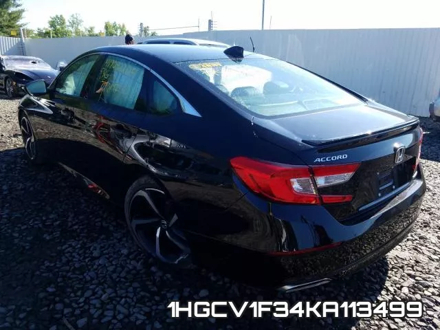 1HGCV1F34KA113499 фото 4