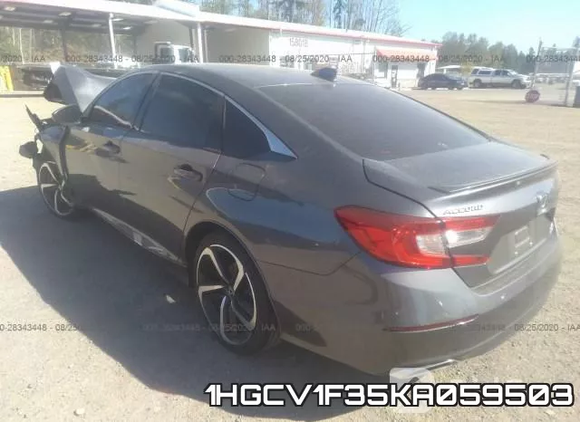 1HGCV1F35KA059503 фото 4