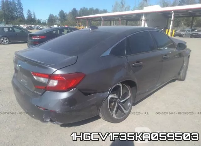 1HGCV1F35KA059503 фото 5