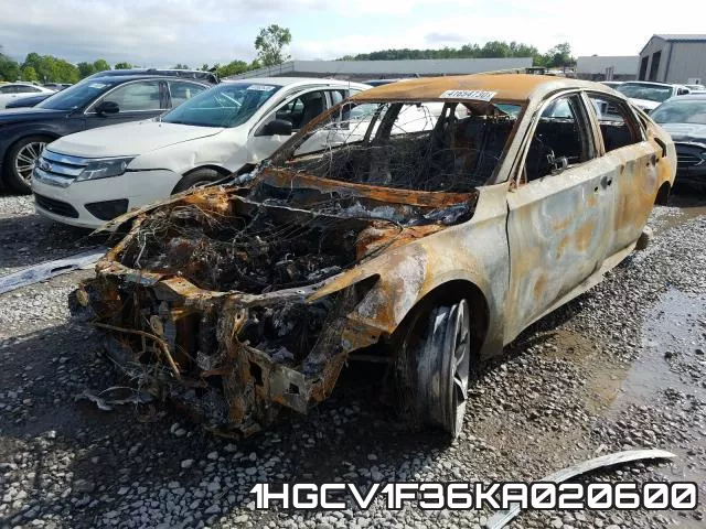 1HGCV1F36KA020600 фото 3