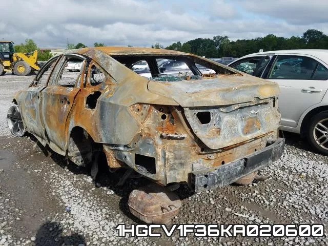 1HGCV1F36KA020600 фото 4