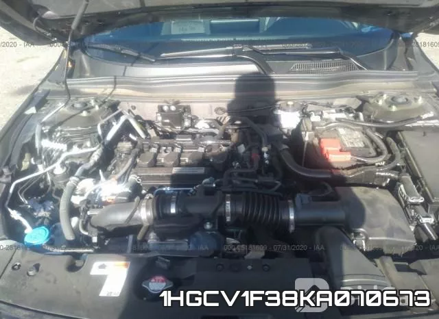 1HGCV1F38KA070673 фото 2