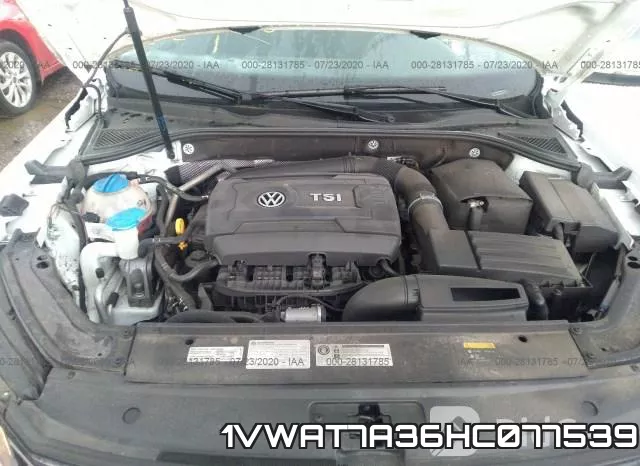 1VWAT7A36HC077539 фото 2