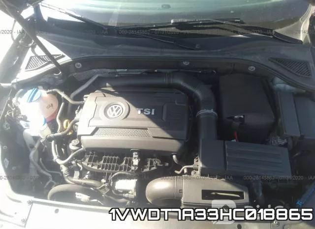 1VWDT7A33HC018865 фото 2