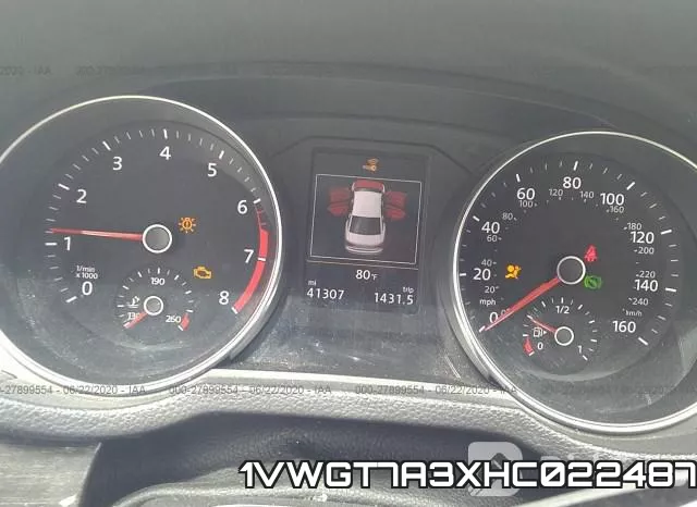1VWGT7A3XHC022487 фото 8