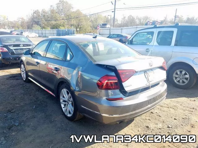 1VWLA7A34KC014090 фото 4