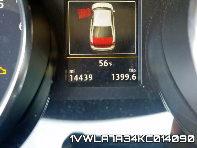 1VWLA7A34KC014090 фото 9
