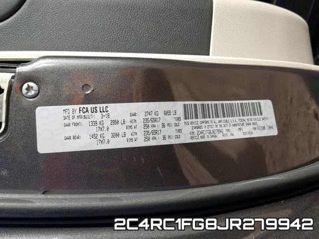 2C4RC1FG8JR279942 фото 2