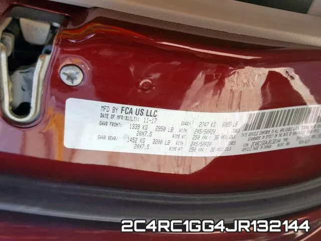 2C4RC1GG4JR132144 фото 2
