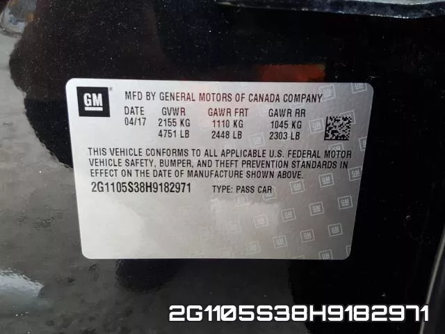 2G1105S38H9182971 фото 2