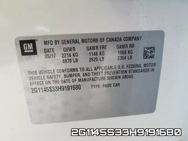 2G1145S33H9191680 фото 2