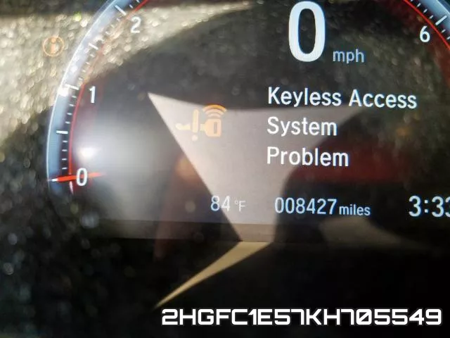 2HGFC1E57KH705549 фото 9