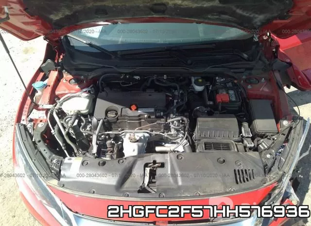 2HGFC2F57HH576936 фото 2