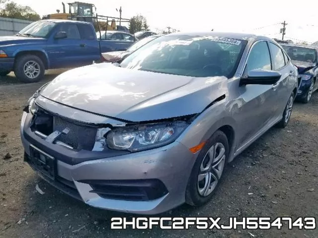 2HGFC2F5XJH554743 фото 3