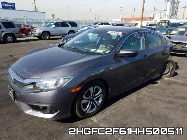 2HGFC2F61HH500511 фото 3