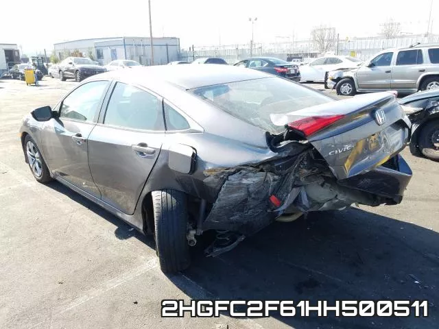2HGFC2F61HH500511 фото 4