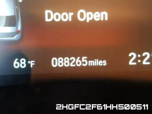 2HGFC2F61HH500511 фото 9