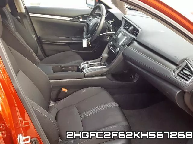 2HGFC2F62KH567268 фото 6