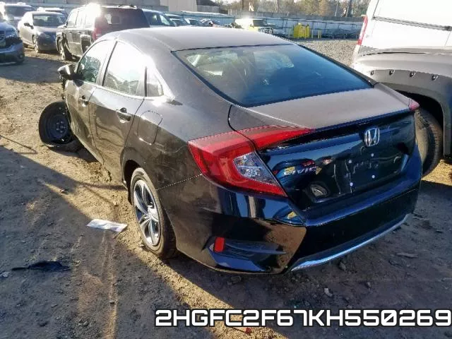 2HGFC2F67KH550269 фото 4