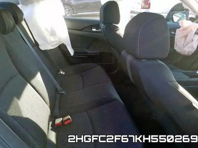 2HGFC2F67KH550269 фото 7