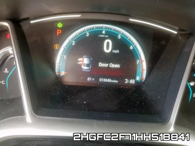2HGFC2F71HH518841 фото 9