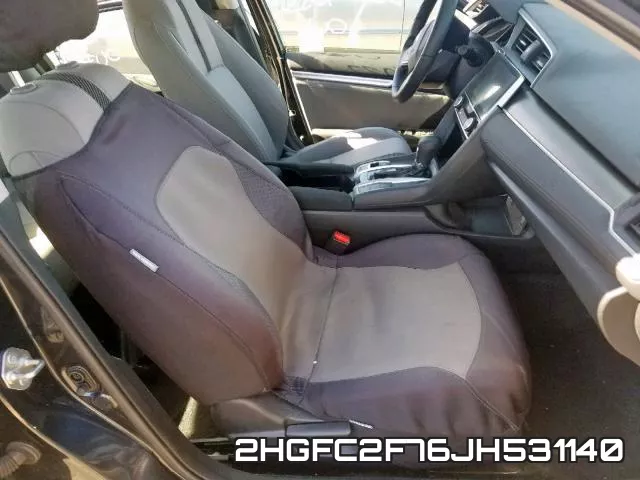 2HGFC2F76JH531140 фото 6